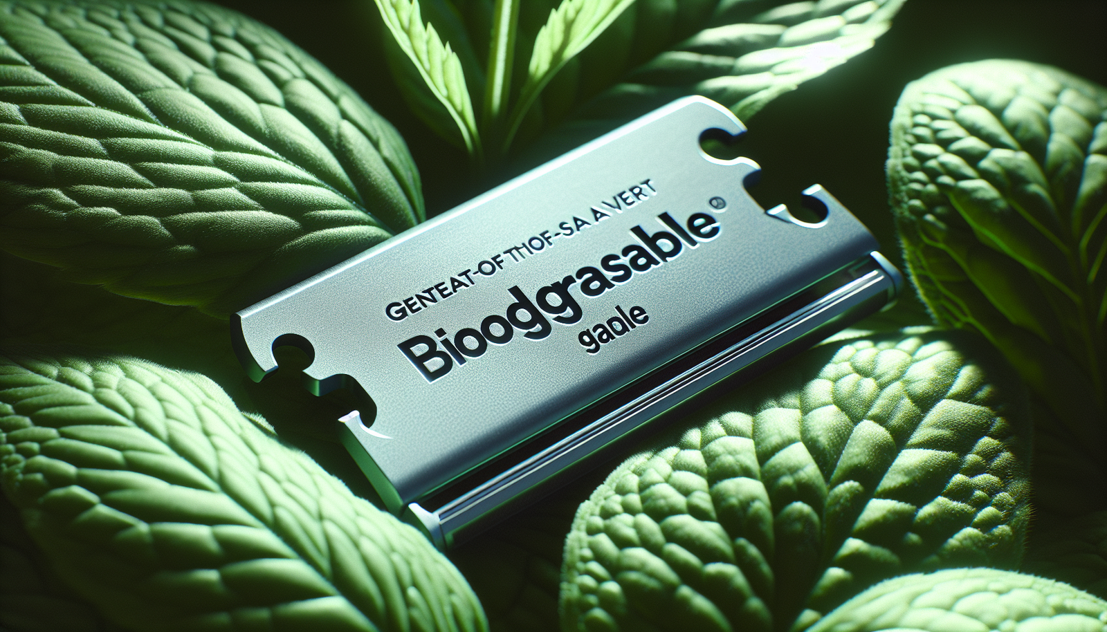Biodegradable Razor Blades