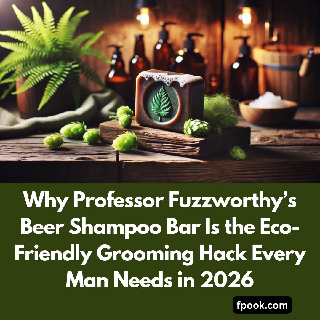 Why Professor Fuzzworthy’s Beer Shampoo Bar Is the Eco-Friendly Grooming Hack Every Man Needs in 2026