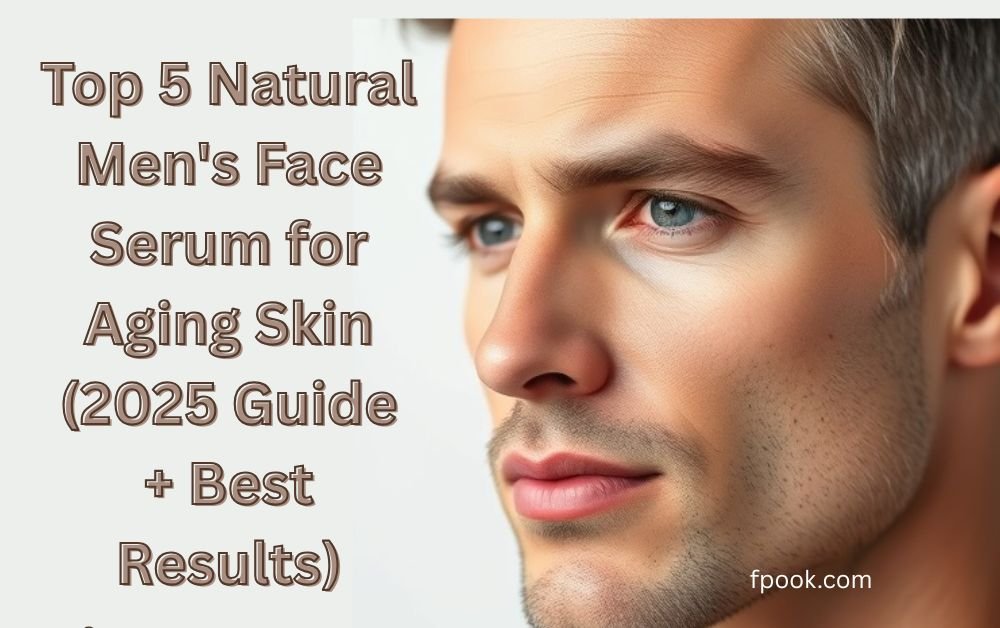 Top 5 Natural Men's Face Serum for Aging Skin (2025 Guide + Best Results)